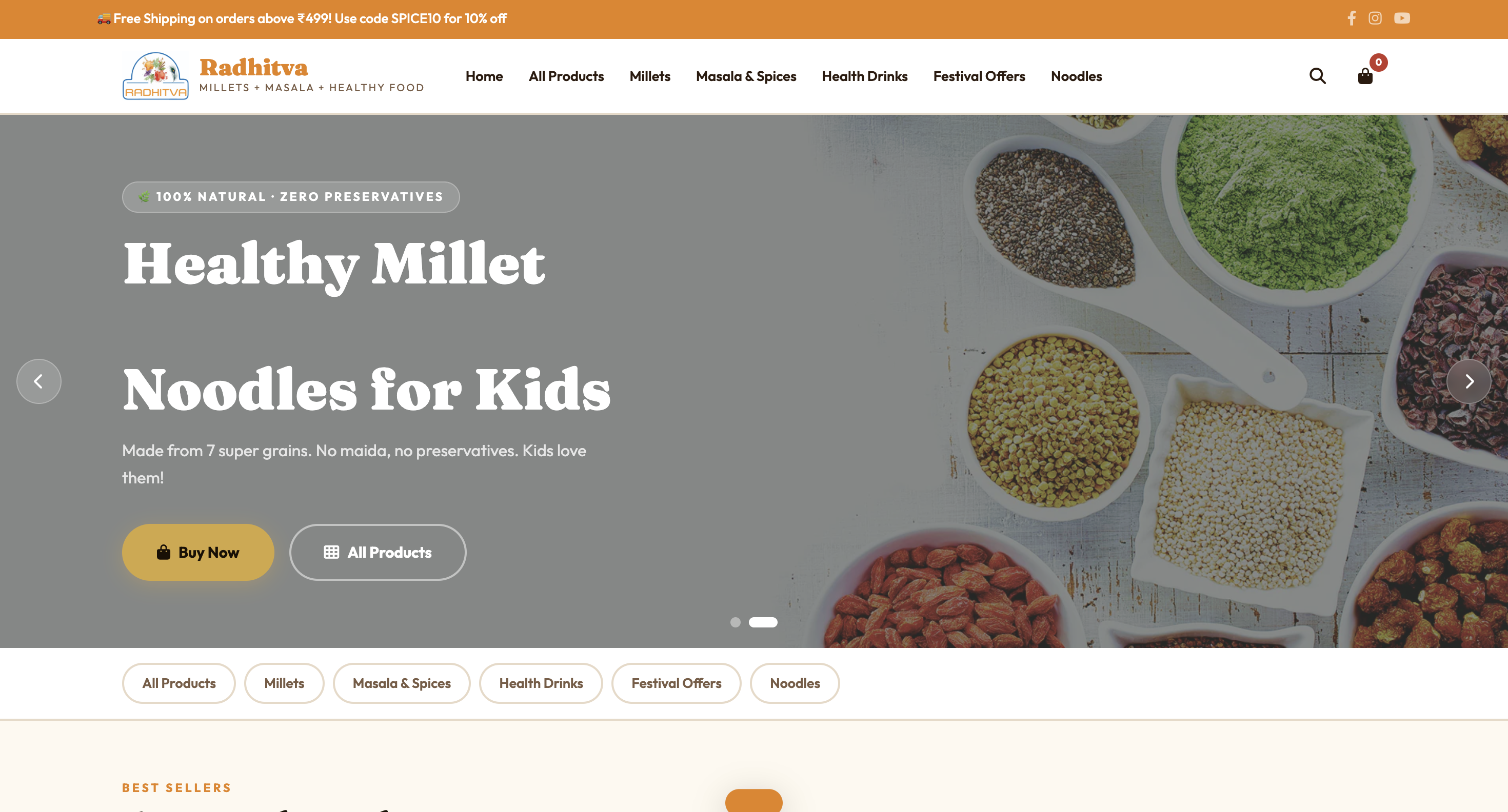 Amazon Like E-commerce Mayals Website Development